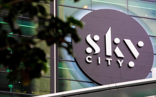 Sky city in Auckland CBD.