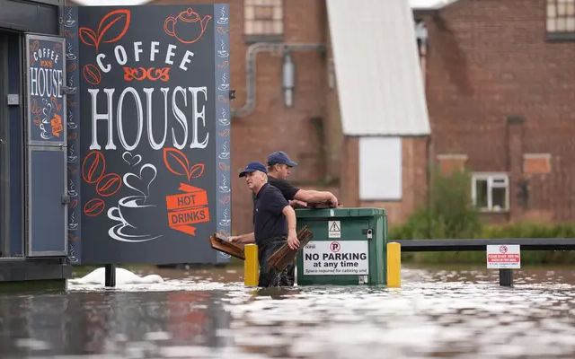 Large parts of the UK have experienced flash floods this week