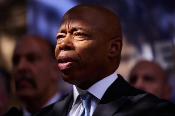 Mayor Eric Adams speaks during a news conference on Thursday, September 19, 2024 in New York, N.Y.